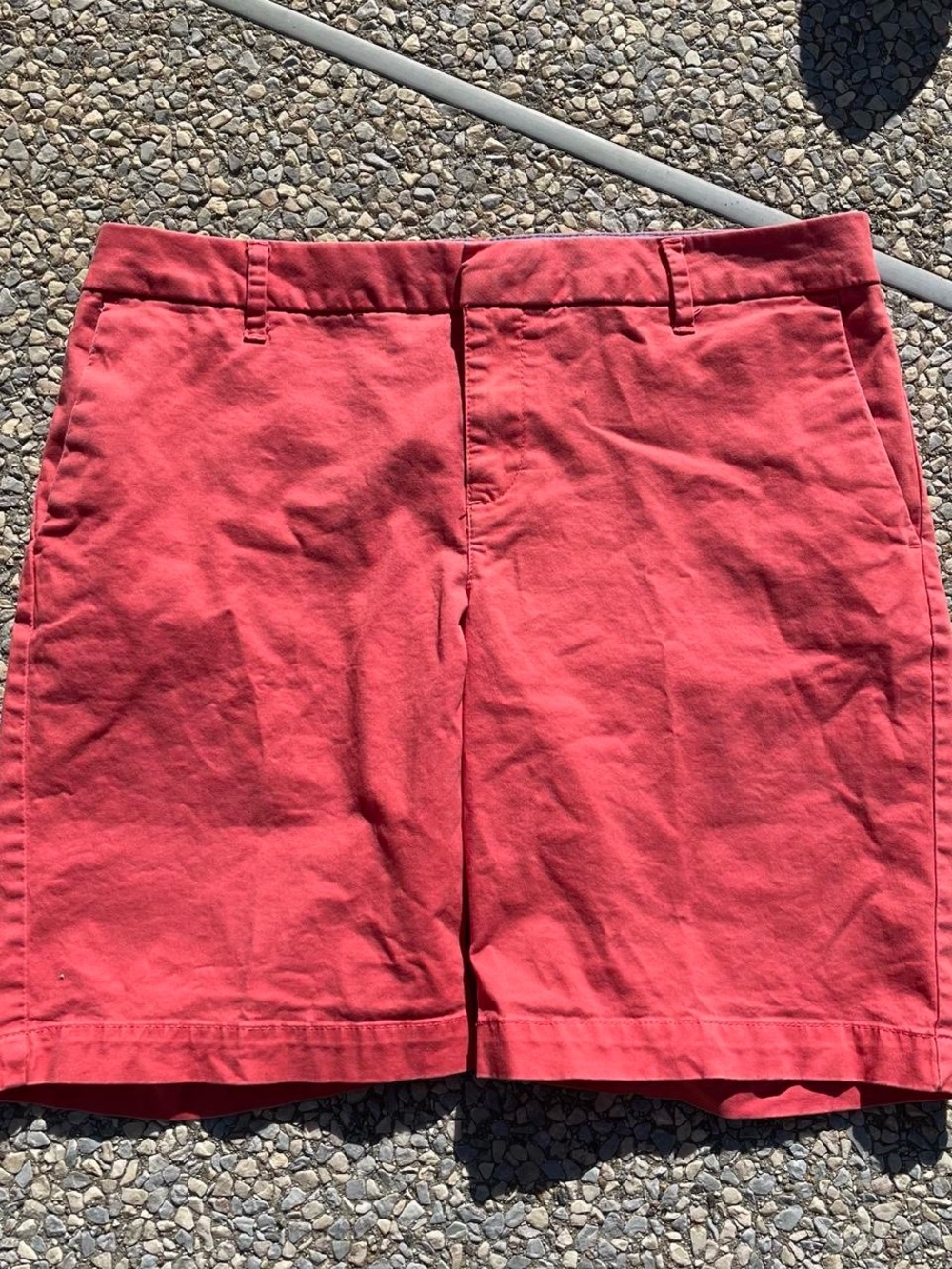 Tommy Hilfiger Women's Coral Cotton Bermuda Shorts